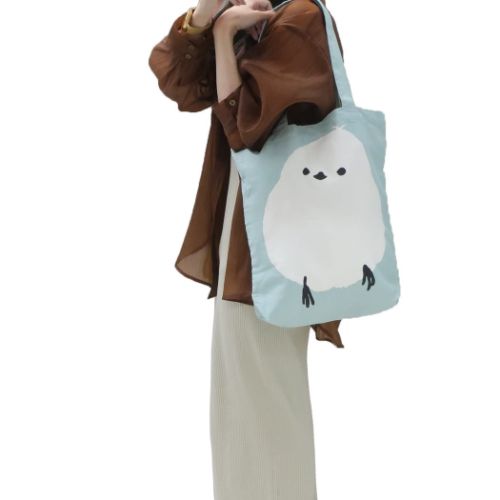 Shima Enaga Bird Tote Bag