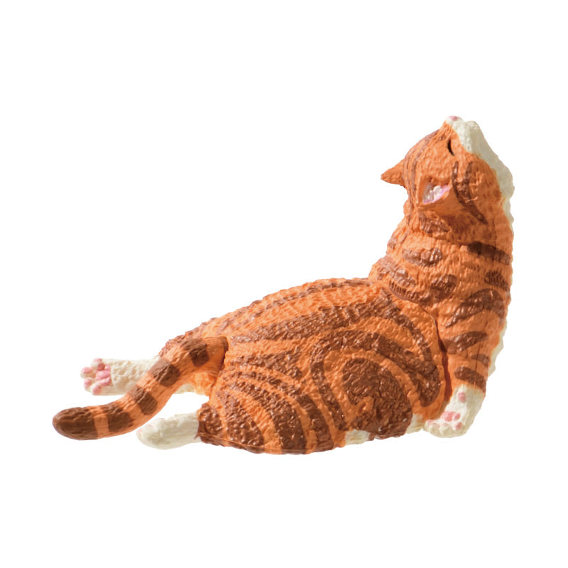 As part of the new "SLEEPY CAT" series This collection features cats in their relaxed and sleepy poses, capturing the tranquil moments of their everyday lives. These adorable figures are so charming you'll want to display and admire them all together! Approximately 7.2cm wide.
Lineup (6 Variants):
Tuxedo Cat
American Shorthair
Black Cat
Scottish Fold
Persian Cat