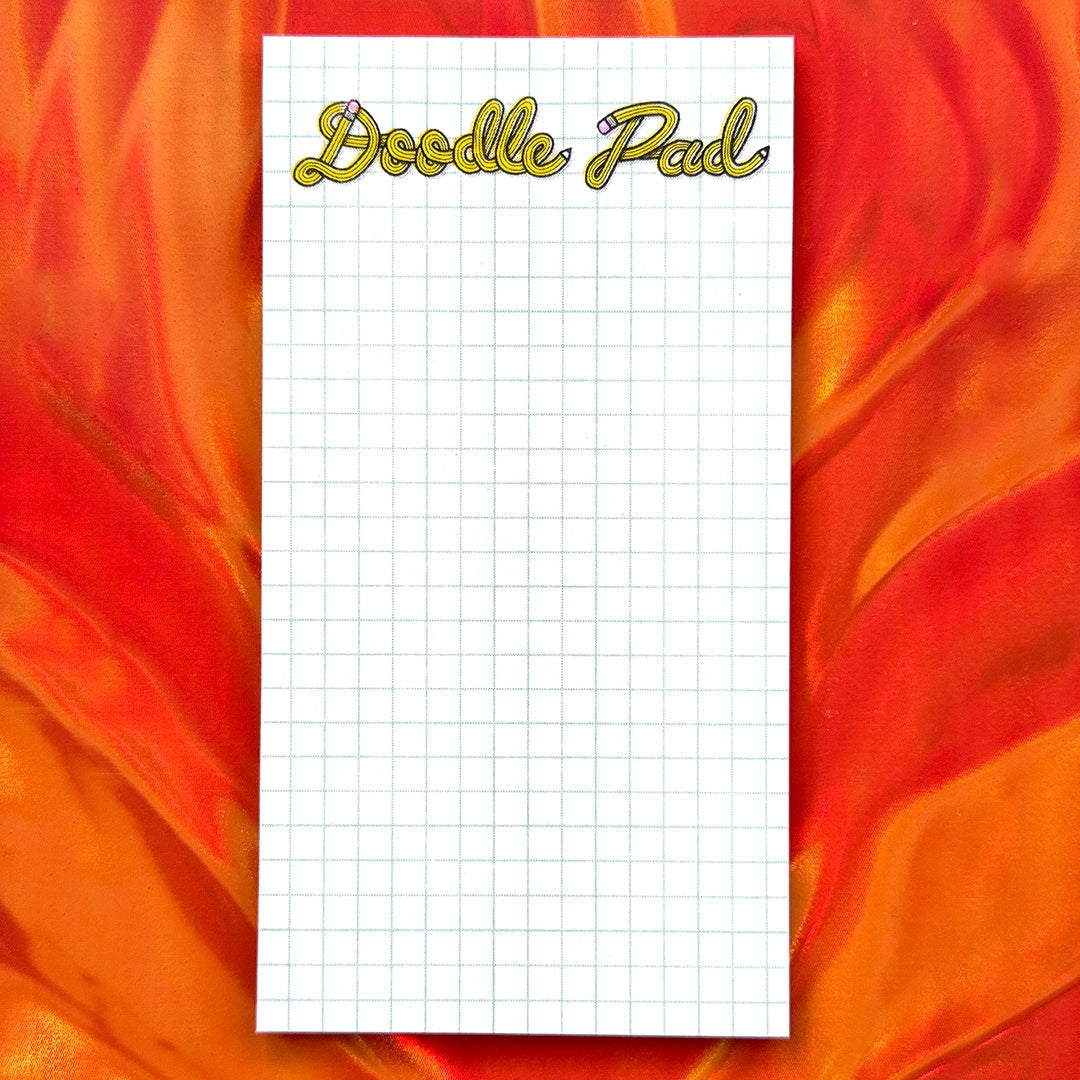 Each page is a perfect playground for doodles, diagrams, dragon schematics, or your latest plan to teach squirrels synchronized swimming.