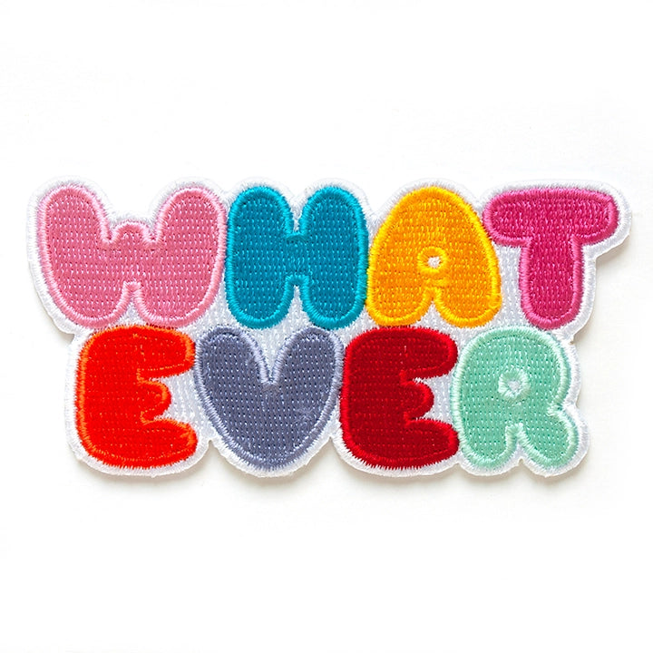 Whatever :P
Embroidered patch
Iron on backing
3.5" x 1.75"
Packaged in a cellophane hanging bag
Recycled kraft paper backing card
Application instructions are included on the back side of packaging
Designed in Knoxville, TN, produced in China