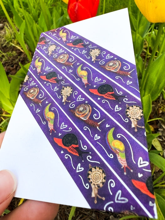 Cinta washi de caracol