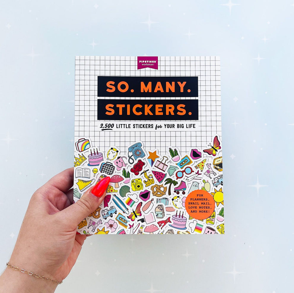 So. Many. Stickers. Pipsticks Sticker Book