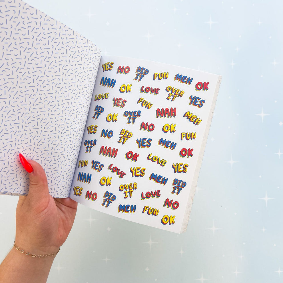 So. Many. Stickers. Pipsticks Sticker Book