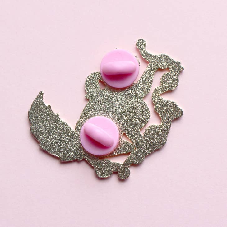 Solar Cat Enamel Pin