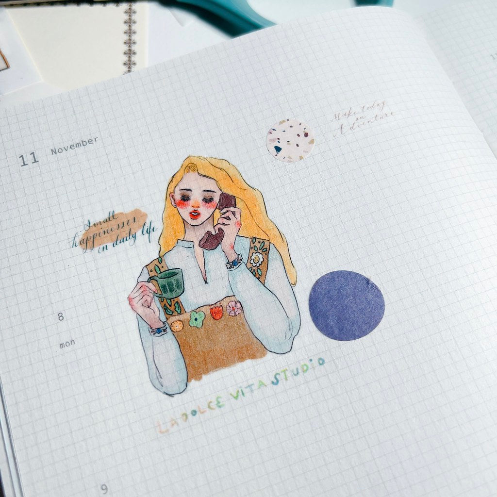 La Dolce Vita - Song Of A Hundred Flowers Washi Tape