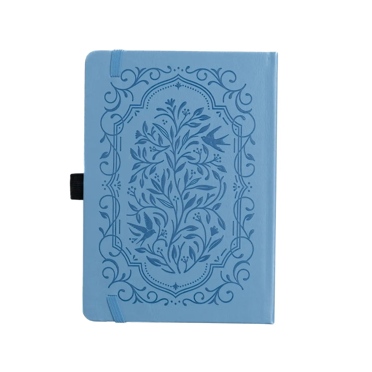 Archer and Olive A5 Notebook: Songbird in Blue Dot Grid