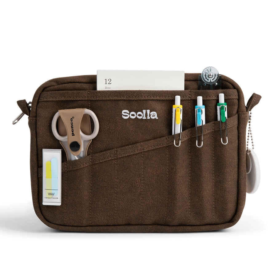 Soolla Studio Pouch - Coffee Bean