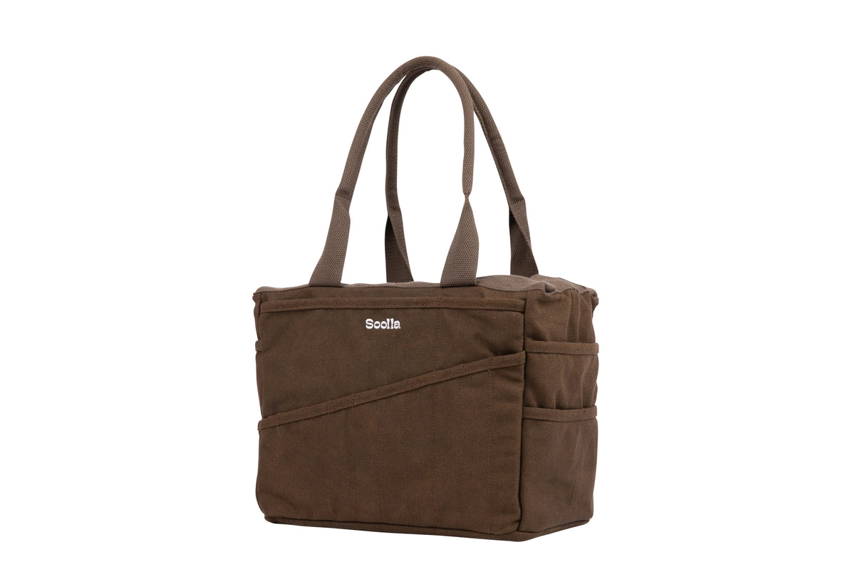 Soolla® Studio Bag – Coffee Bean
Your art is bold. Your bag should be too. The world's most loved art supply bag, pottery tool bag & knitting project bag – backed by over 20,000+ global artists!