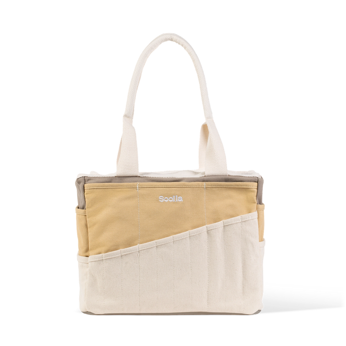 Soolla Studio Artist Bag - Driftwood
Your art is bold. Your bag should be too. The world's most loved art supply bag, pottery tool bag & knitting project bag – backed by over 10,000 global artists!
✌️ 15 stunning colors ✌️
🌈 Over 30 Pockets Of Varying Sizes
🌈 Slanted Skinny Pockets : For your most-loved tools that beg for your attention (carving tools, knitting needles, crochet hooks
🌈 Large Interior Storage + 2 interior pockets: Perfect for carrying glazes, knitting yarn, crochet supplies,
