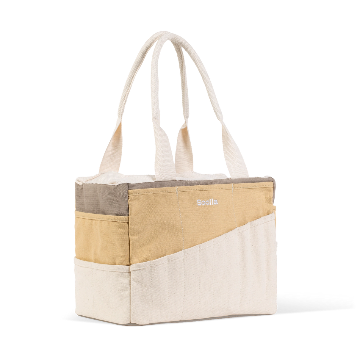 Soolla Studio Artist Bag - Driftwood
Your art is bold. Your bag should be too. The world's most loved art supply bag, pottery tool bag & knitting project bag – backed by over 10,000 global artists!
✌️ 15 stunning colors ✌️
🌈 Over 30 Pockets Of Varying Sizes
🌈 Slanted Skinny Pockets : For your most-loved tools that beg for your attention (carving tools, knitting needles, crochet hooks
🌈 Large Interior Storage + 2 interior pockets: Perfect for carrying glazes, knitting yarn, crochet supplies,