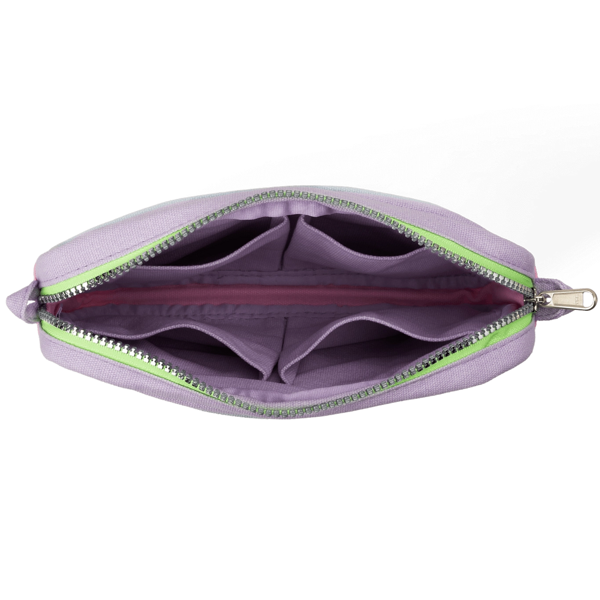 A compact carry-all pouch for artists, makers, and stationary lovers who appreciate a little order in their chaos. Structured enough to hold its form, soft enough to fit anywhere, and fully machine-washable for the days that get a little messy — your tools, pens, and creative essentials stay safe, visible, and ready wherever you go.
Inside, 20 pockets make space for art supplies, stationary essentials, and an A5 notebook, all secured by a smooth YKK zipper. Sized to fit within larger bags or carry on its o