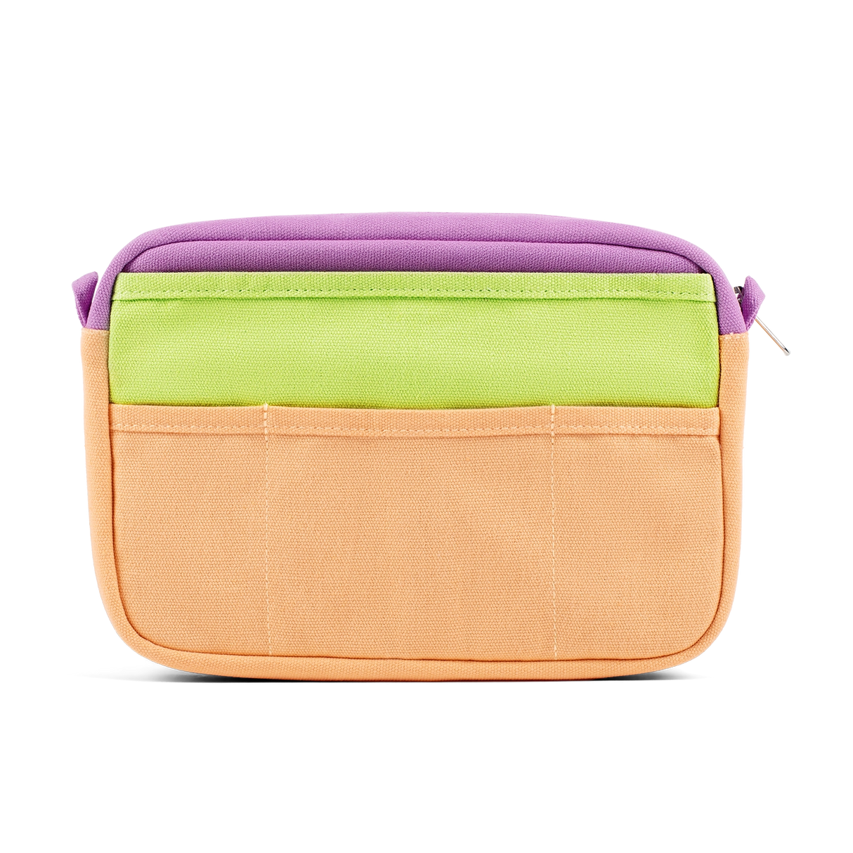 A compact carry-all pouch for artists, makers, and stationary lovers who appreciate a little order in their chaos. Structured enough to hold its form, soft enough to fit anywhere, and fully machine-washable for the days that get a little messy — your tools, pens, and creative essentials stay safe, visible, and ready wherever you go.
Inside, 20 pockets make space for art supplies, stationary essentials, and an A5 notebook, all secured by a smooth YKK zipper. Sized to fit within larger bags or carry on its o