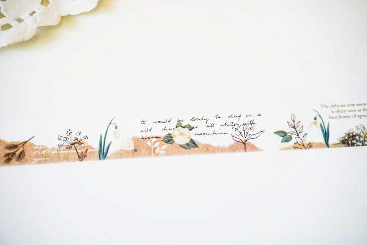 Spring Blooms Washi Tape