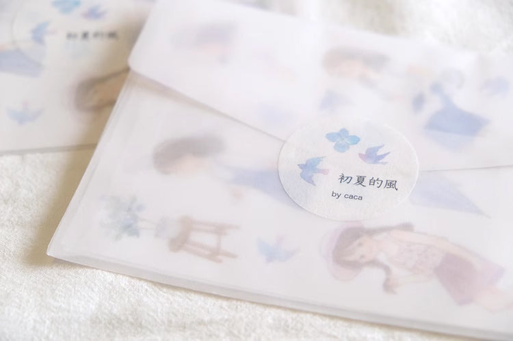 Spring Breeze Sticker Sheet A6 (Set of 2)