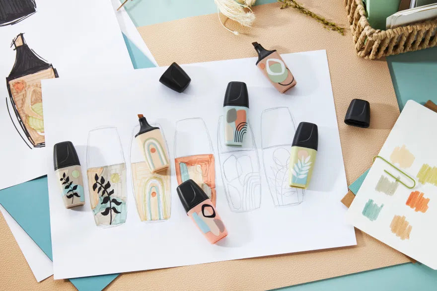 Highlighter STABILO BOSS MINI Naturevibes - Pack of 6