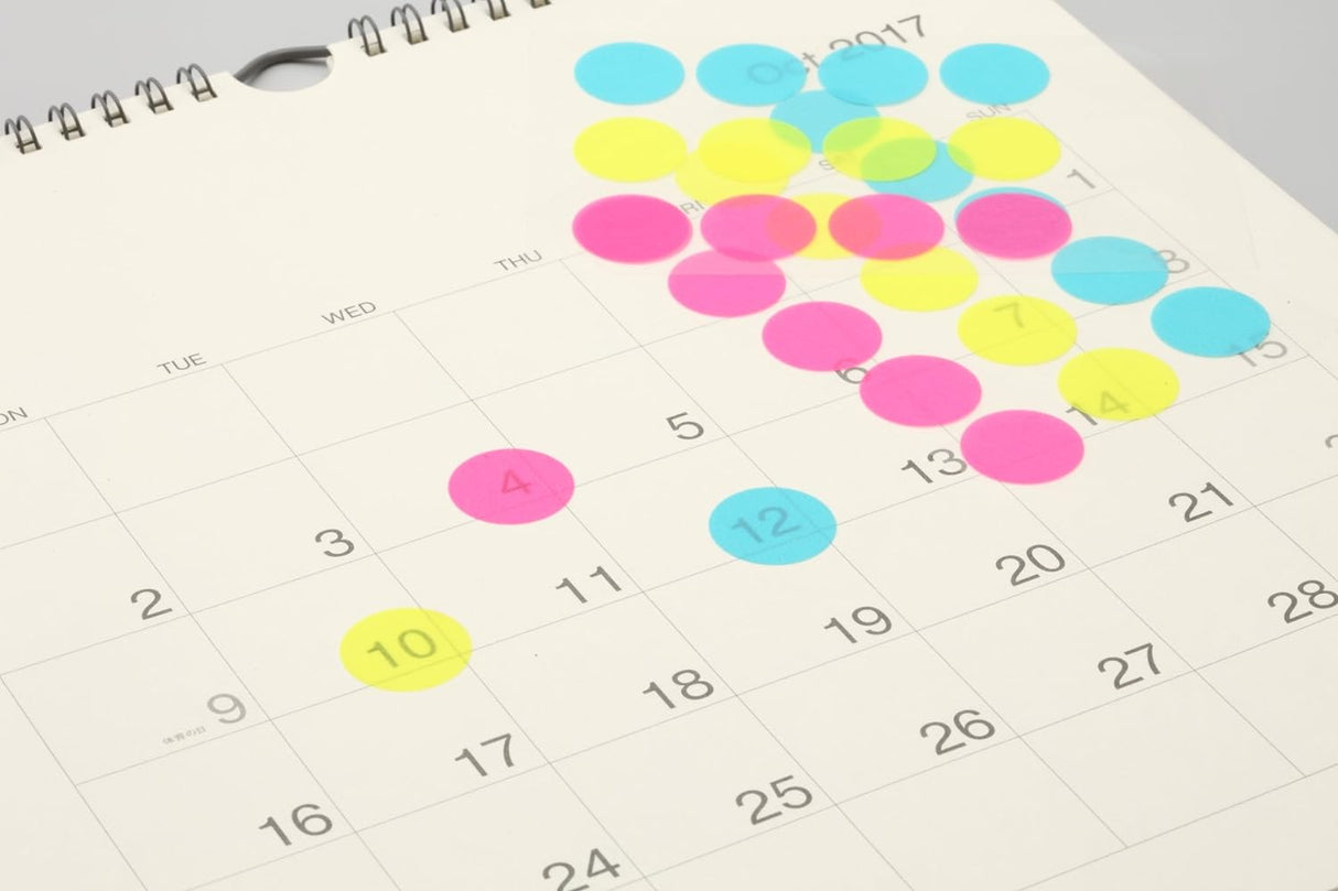 Stalogy Circular Masking Tape Patches 16mm - Shuffle Space