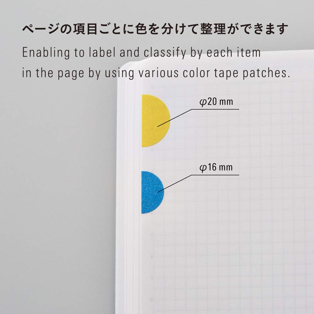 Stalogy Circular Masking Tape Patches 16mm - Shuffle Earth