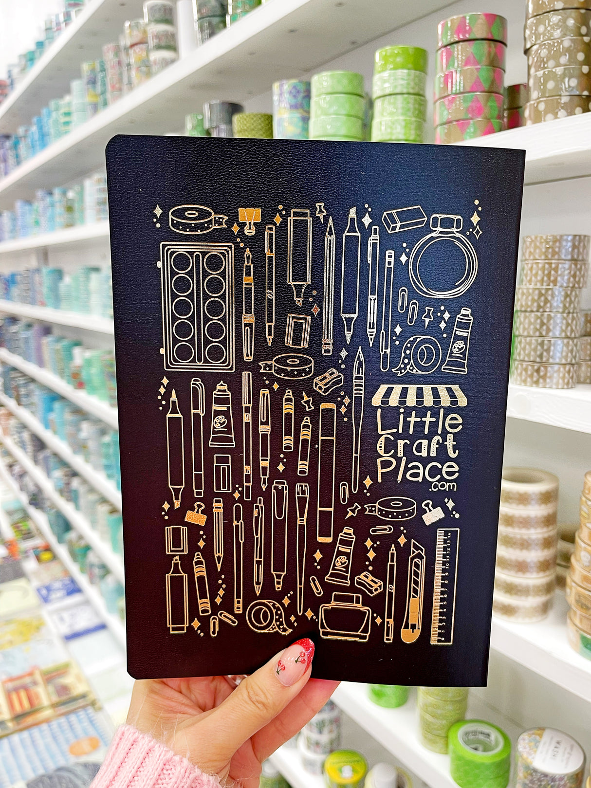 Stalogy x Little Craft Place 365 Days Notebook A5 - Black