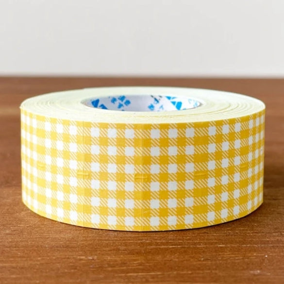 Stamp Marche Gingham Label Sticker Roll - Orange
Label stickers with Stamp Marche original designs. These are stickers originally for price tag applicators,now featuring a gingham check pattern! They can also be used to seal letters and envelopes, or as decorative materials for your planner. Fold them in half to use as index stickers or write or stamp them. Each pack contains 1,000 stickers with the same design, making them ideal for daily use or sharing.
Product Size: Approx. 55 x 21.6 mm in di
