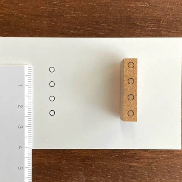 Stamp Marche Planner Check Box Wooden Stamp - Circles
Add a touch of charm to your daily planning with this beautifully crafted wooden stamp from Stamp Marche. Designed for journals, planners, and memos, this stamp is perfect for filling small spaces with neat checkboxes. It’s ideal for marking tasks, tracking habits, or adding a sweet decorative accent to any page. Made in Japan with high‑quality wood and rubber, it delivers crisp impressions and a delightful handmade feel.
Stamp size: approx. 16 mm