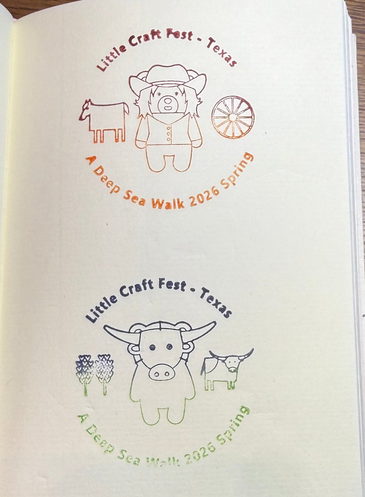 A Texas‑exclusive treasure for stampers, collectors, and TONO & LIMS fans. Made exclusively for Deep Sea Walk in Texas, this limited‑edition TONO & LIMS Cowgirl Desert Ink Pad features the beloved Tono & Lims bear dressed as a Texas cowgirl—hat, boots, and all. She’s ready to bring a little yee‑haw charm to your day as she explores a warm, dreamy desert landscape.