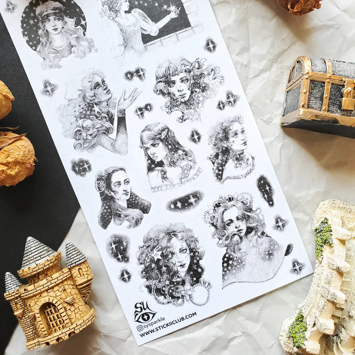 STICKII Starlit Dreamers Sticker Sheet