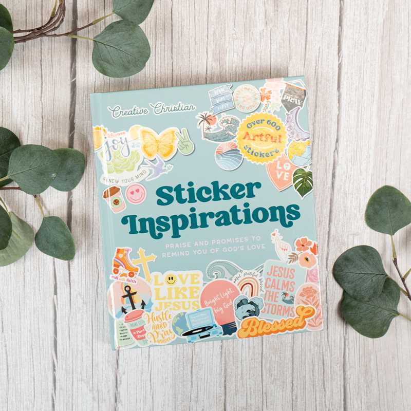 Celebrate your faith and add more inspiration to your world with this beautiful collection of 600 uplifting faith-inspired stickers for crafters, scrapbookers, or anyone who just loves stickers.
The back of an envelope that carries an encouraging card. A packed lunch that needs some extra punch. A journal capturing a faith journey. The mirror a daughter spends lots of time in front of. A go-everywhere drink tumbler or laptop. Stickers can pop up in many places reminding us of God’s promises. This special c