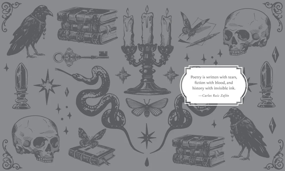 Whether you’re an artist, a decorator, or a sticker collector, Sticker Studio: Dark Academia is a gorgeous book that will spark your imagination with more than 400 atmospheric, full-color stickers. This gallery of high-quality sticker art and bookish quotes captures the essence of dimly illuminated libraries, candlelit corridors, and ivy-draped halls.