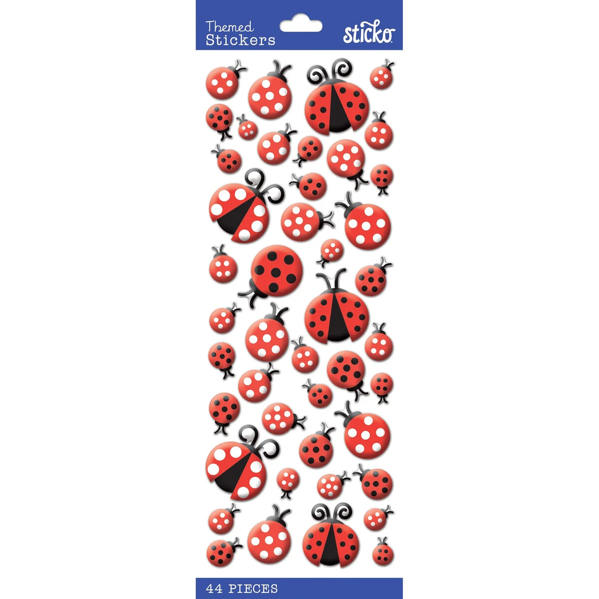 Sticko Themed Stickers - Ladybugs