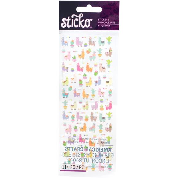 Sticko Themed Stickers - Llama