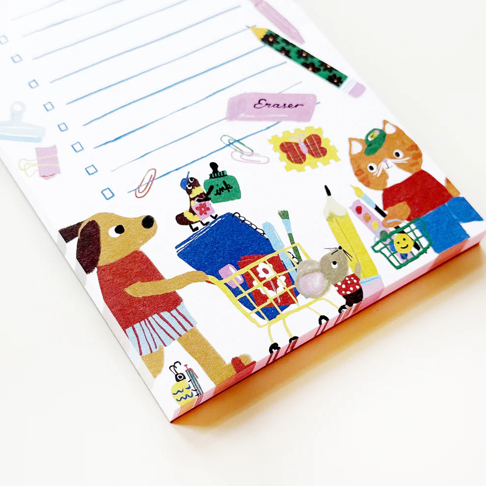 Stationery Store Day 2026
Fun long notepad with art by Karen Schipper.
4.25" x 8.75"
50 sheets
Cardboard backing.
Artwork property of Karen Schipper