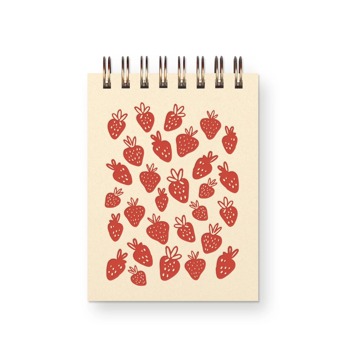 Berry delightful and oh-so-charming! This notebook is here to inspire your most fruitful ideas and keep your days feeling fresh. Whether it’s for brainstorming, journaling, or daydreaming, every page is a little slice of happiness!
Additional Details :
3”x4"
65 Unlined Interior Pages
Uncoated Vellum 70# Text Off-White Interior Paper
Bronze Wire-O Binding
Locally Made in Lawrence, Kansas