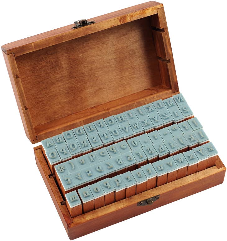 Studio Series Letterpress Stamp Set
