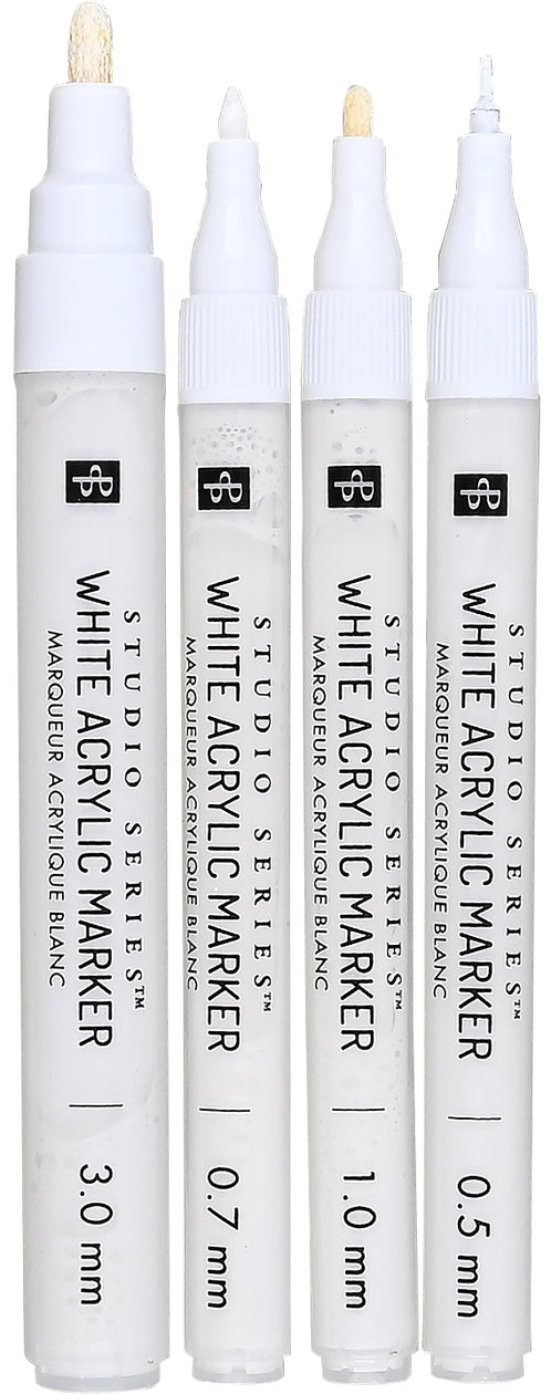 Studio Series White Acrylic Markers