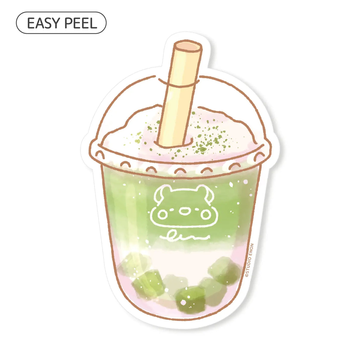 Cute die cut sticker with a premium soft touch. Backing paper is cut for an easy peeling experience.
Dimensions: 1.9" x 2.9" (4.9cm x 7.3cm)
Material: PP
Waterproof
Quantity: 1 sticker