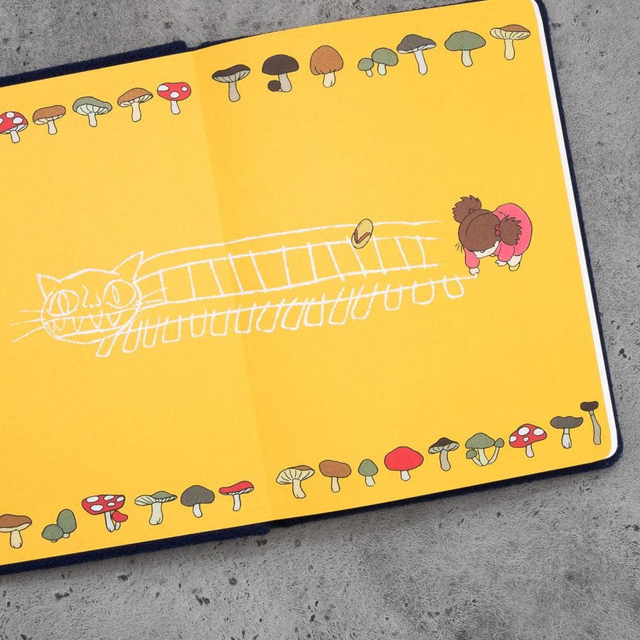 Studio Ghibli My Neighbor Totoro: Cat Bus Plush Journal