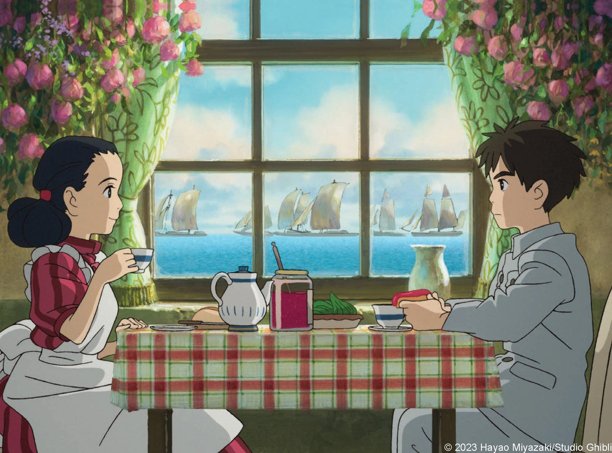 Embark on an exhilarating journey into Studio Ghibli’s award-winning fantasy adventure The Boy and the Heron, joining young Mahito and a mischievous grey heron as they venture into a world where death comes to an end and life finds a new beginning.
This collection of postcards, beautifully designed to keep or send, features 30 final frames from the film—all hand-drawn and gorgeously detailed—and celebrates director Hayao Miyazaki’s epic masterpiece.
Pair it with other themed merchandise, including The Boy
