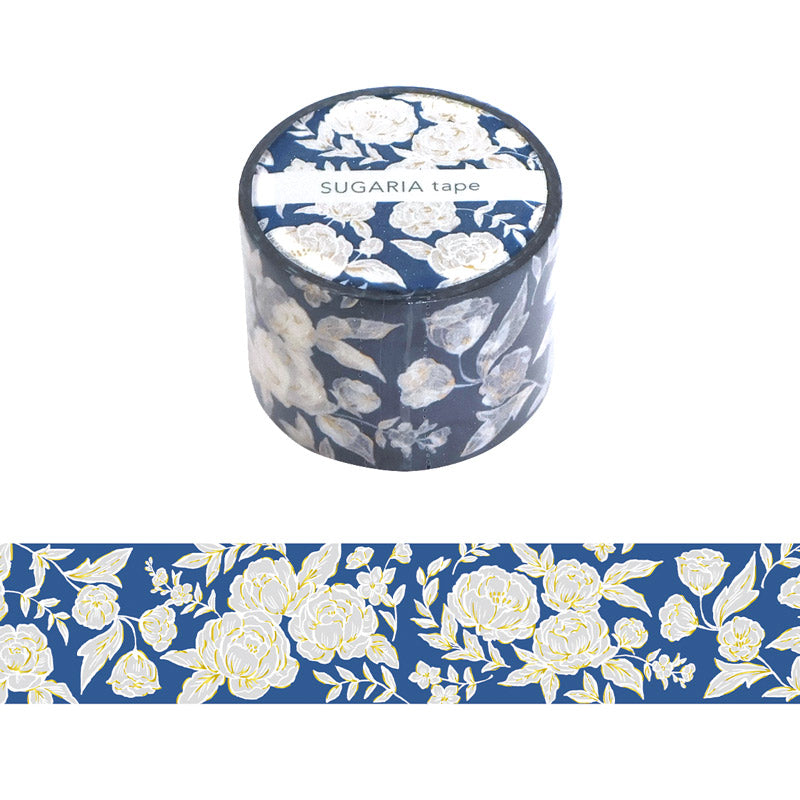 A new glitter tape with an elegant sparkle like sugar crystals is now available.
It is perfect for a gift or letter wrapping for a little special occasion.
Available in floral patterns that can be decorated more elegantly, and plaid patterns that are easy to use even in casual situations.
Material: CPP Special Processing Raw Fabric / Gold Hot
30mm wide × 3m long