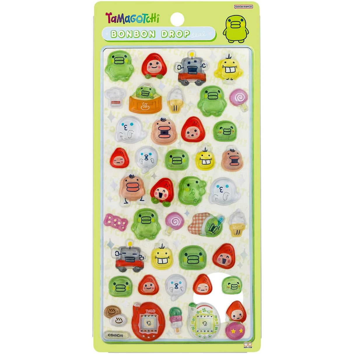 Sun-Star Tamagotchi Bonbon Drop Seal - Kuchipatchi