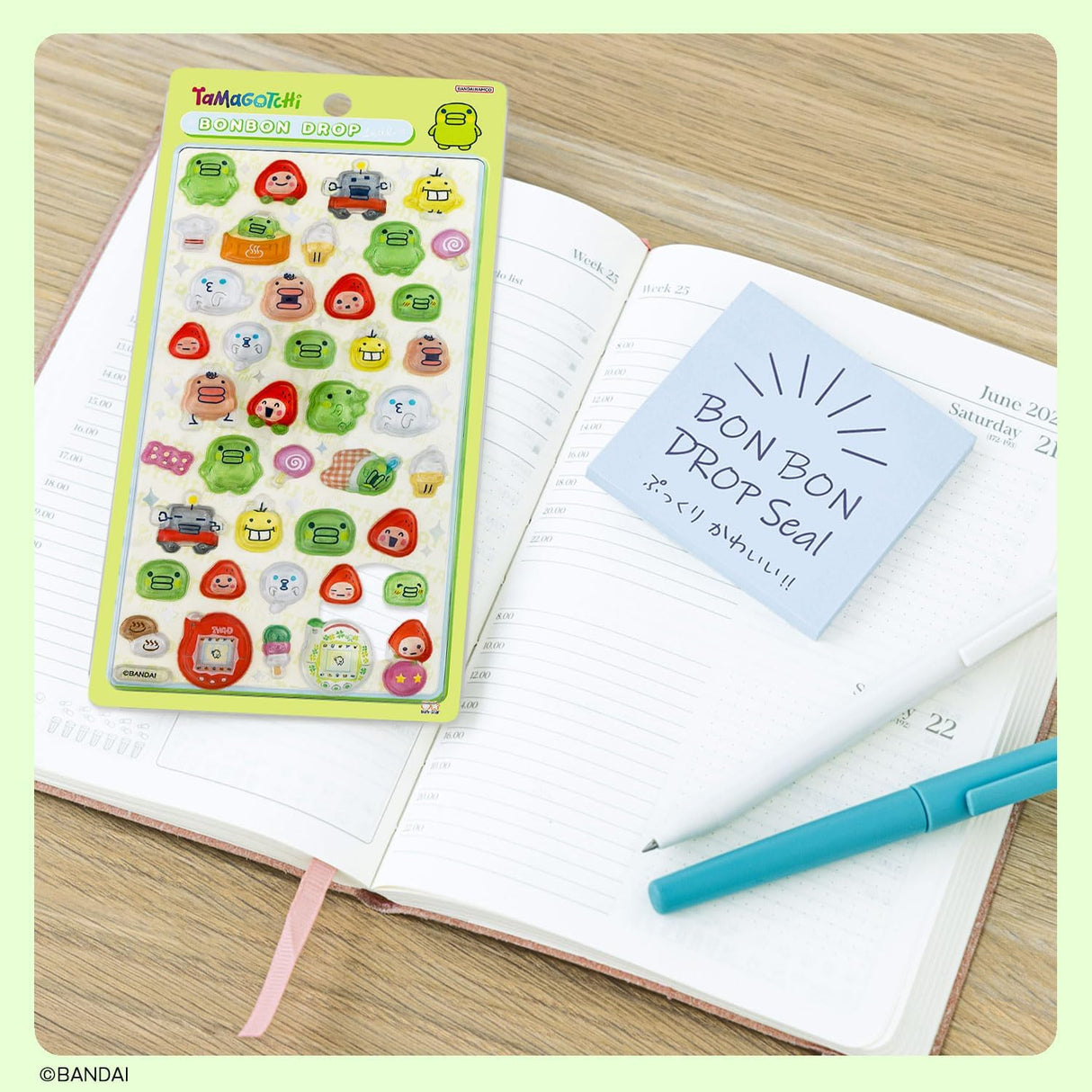 Sun-Star Tamagotchi Bonbon Drop Seal - Kuchipatchi