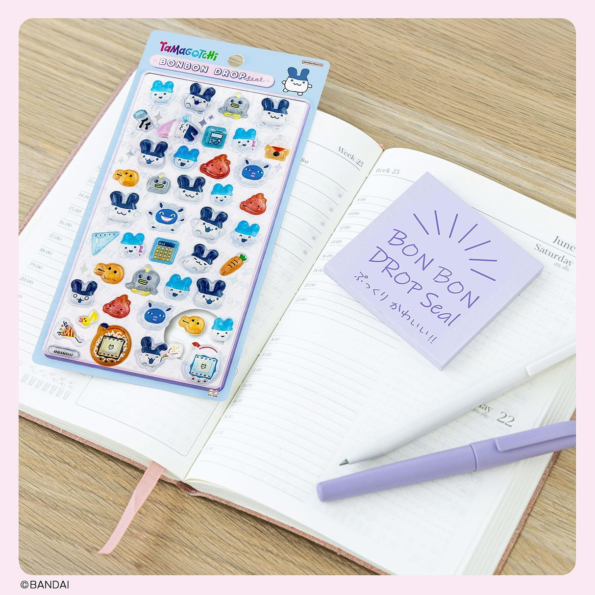 Sun-Star Tamagotchi Bonbon Drop Seal - Mimitchi