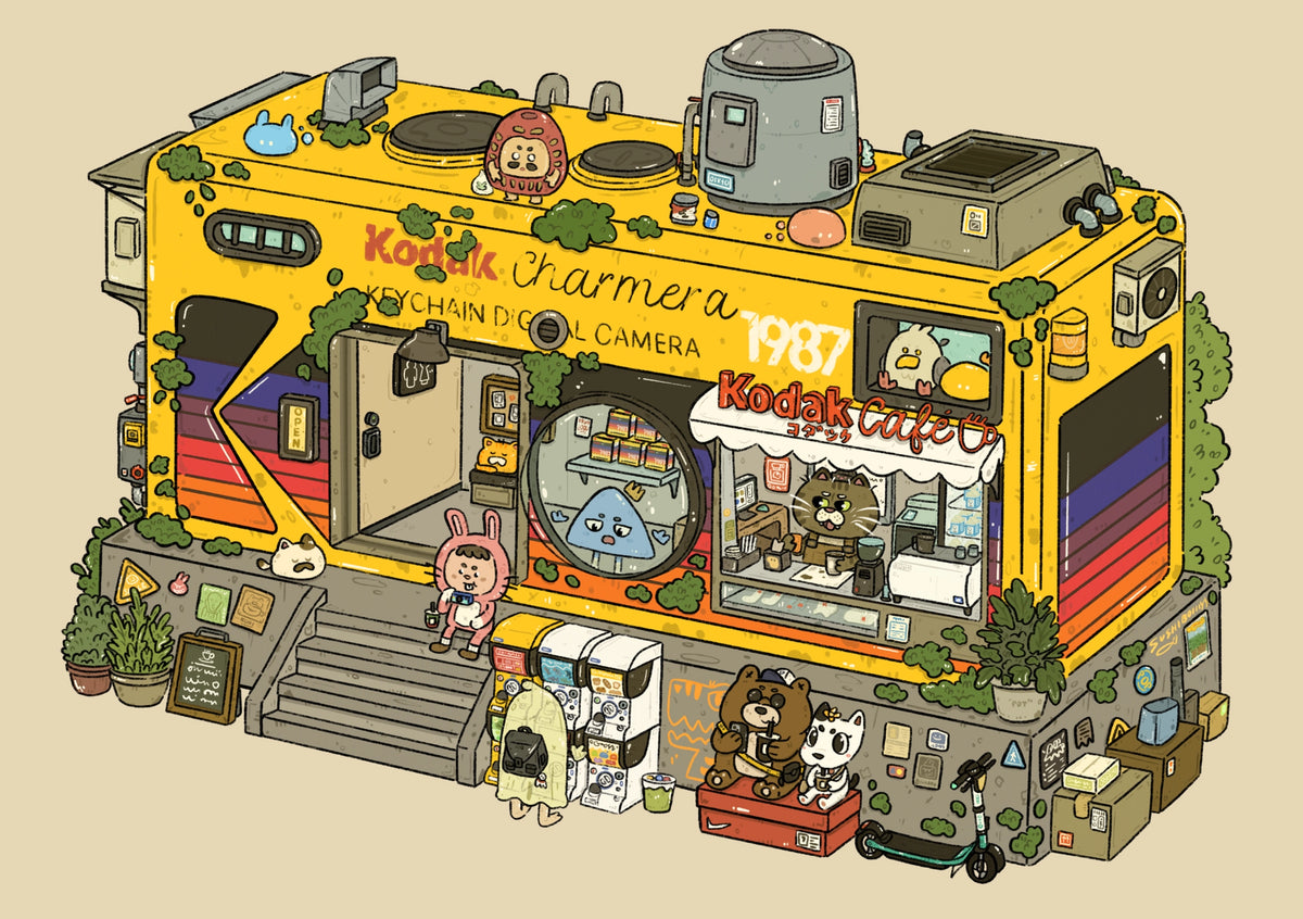 Sushiboiiiyy - Camera Cafe Postcard
Size: 4x6
Printed on 12pt paper.