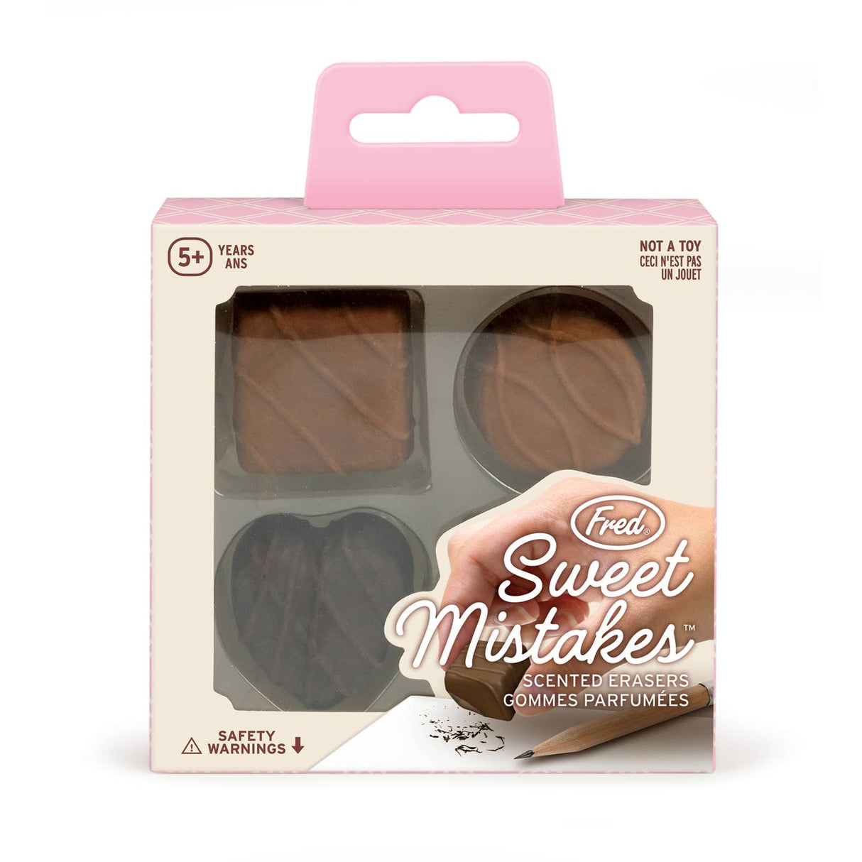 Sweet Mistakes - Chocolate Erasers