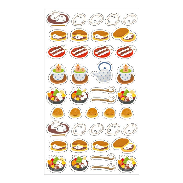 Sweets Animal Workshop Dessert Sticker
