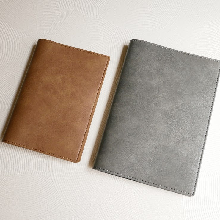 Take A Note Vegan Leather Planner Cover B6