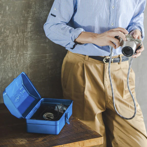 Toyo Steel Camber-Top Toolbox Y-280 - Blue