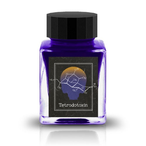 The Special Collaboration collection features inks from Tono & Lims during the "A Space Walk 2025" event in New York City! These collaboration inks shine uniquely with playful elements such as shimmer paired with fluorescent colors. This Toxin collection contains the most amount of shimmer in the history of Tono & Lims inks, therefore only being compatible with glass pens. The vibrant colors from this collection are inspired by predators and nature, imitating the concept of poisonous plants and