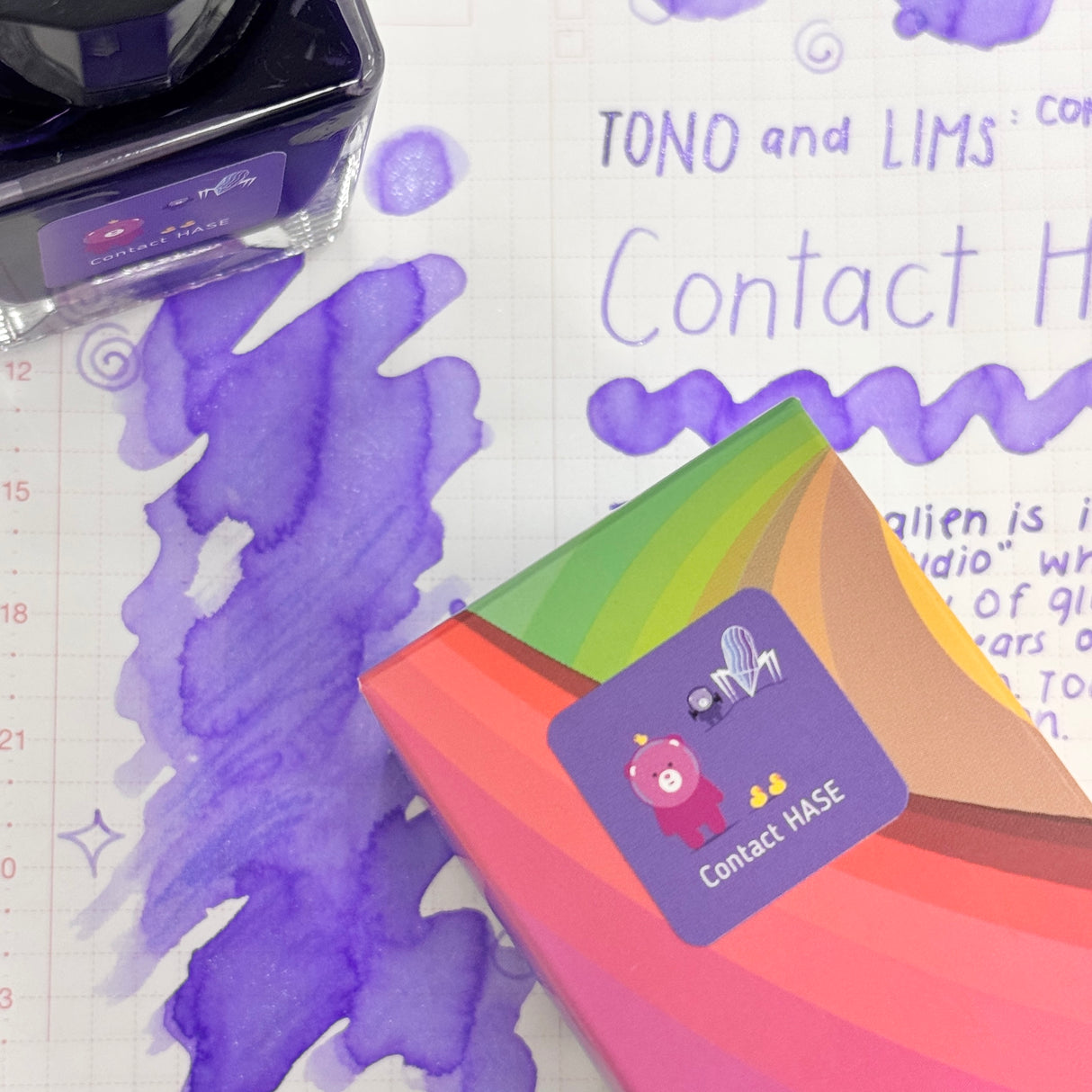 TONO & LIMS - Contact HASE Ink