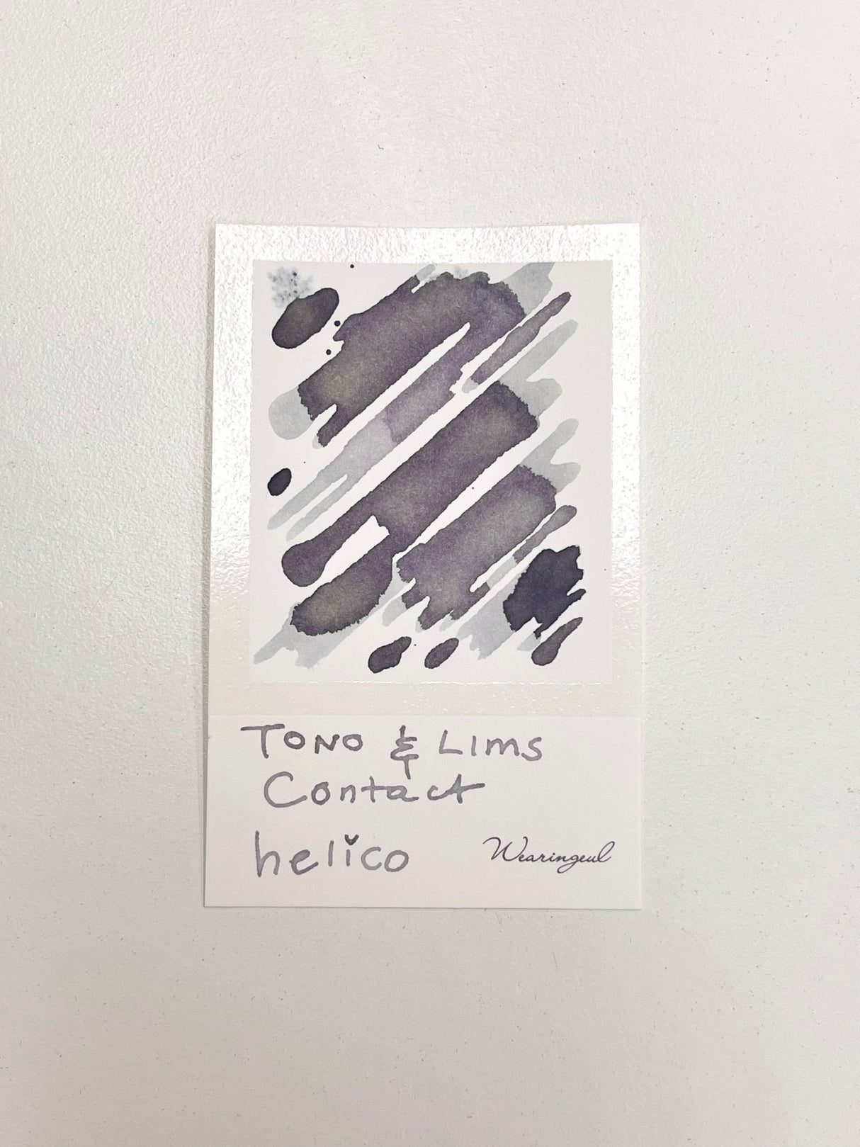TONO & LIMS - Contact Helico Ink