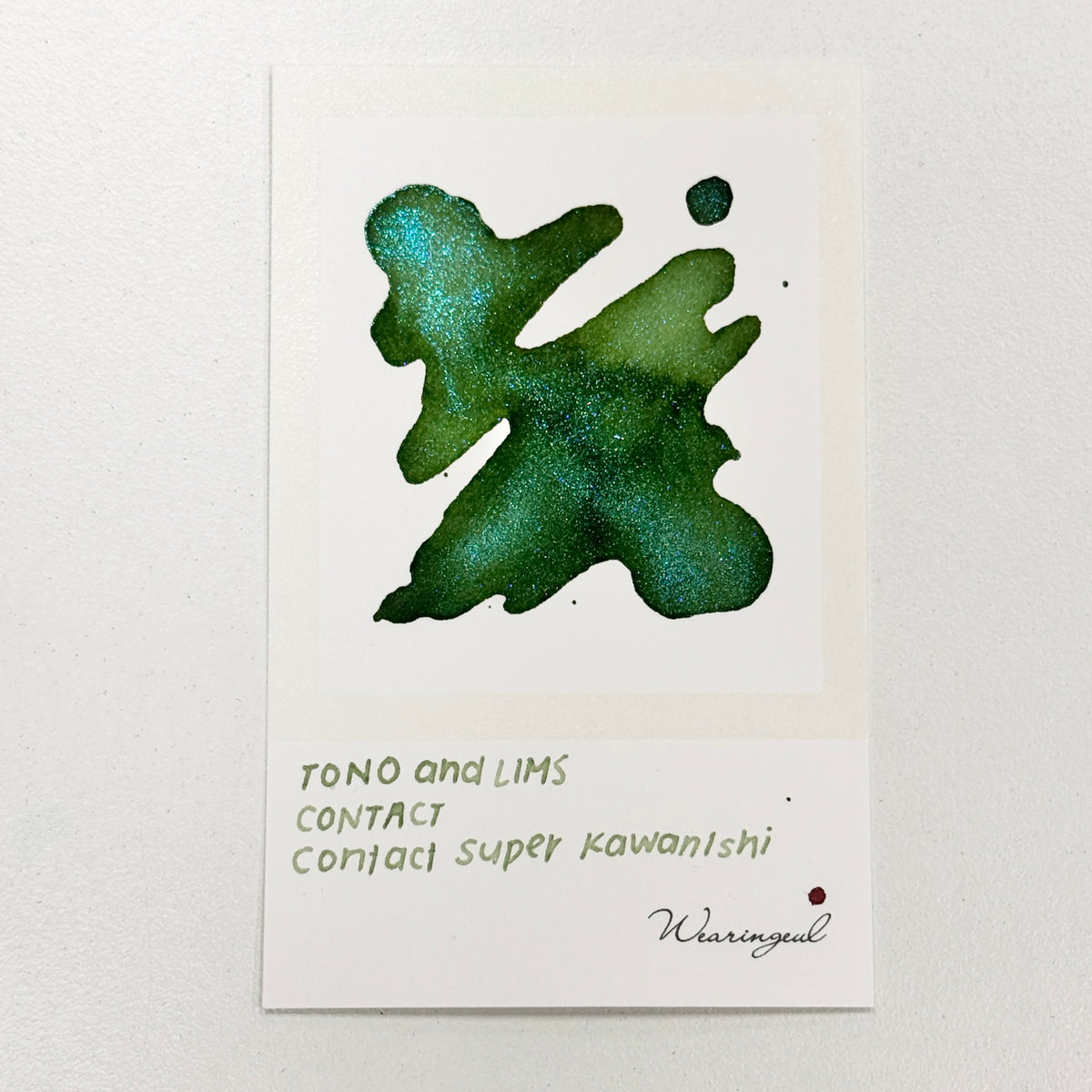 TONO & LIMS - Contact Super Kawanishi Ink